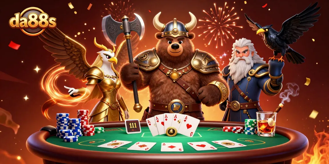 Engage with da88s for thrilling gambling experiences featuring dynamic Viking and Valkyrie characters.