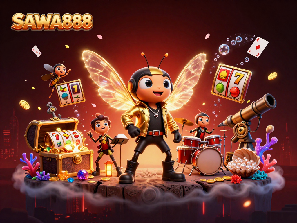 Experience thrilling slots action at SAWA888 with electric themes and dynamic game elements.