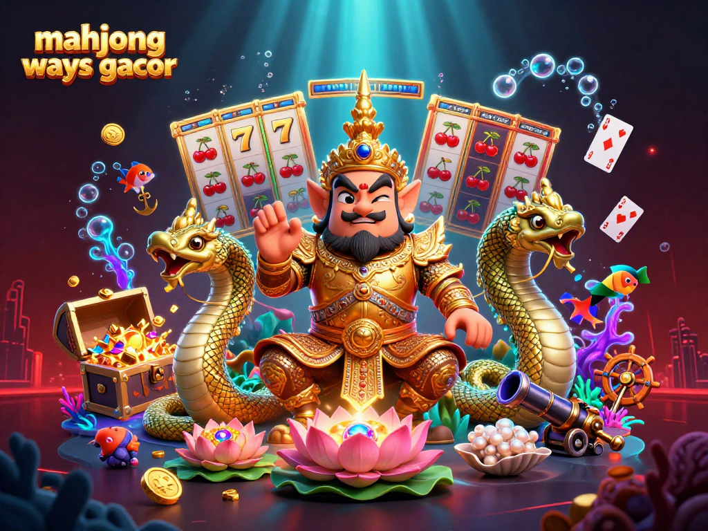 Experience thrilling wins in mahjong ways gacor with vibrant slot elements and dynamic 3D guardians